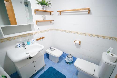 Koupelna v ubytování Paraiso Blue Dream