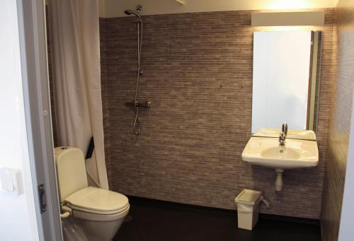 Koupelna v ubytování Ansgar Summerhotel