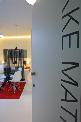 Posezení v ubytování Leopold5 Luxe-Design Apartment