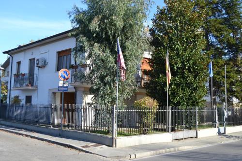Budova, kde se bed and breakfast nachází