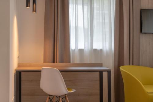 Μια τηλεόραση ή/και κέντρο ψυχαγωγίας στο Garni Hotel Ritterhof