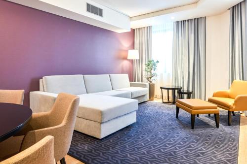 Posezení v ubytování Radisson Blu Hotel, Kyiv City Centre