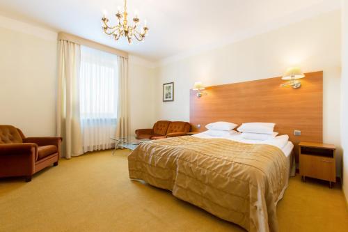 Cama o camas de una habitación en Narva Hotell & Spaa