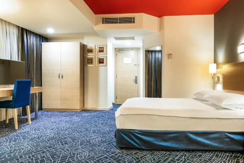 Katil atau katil-katil dalam bilik di Radisson Hotel Baku