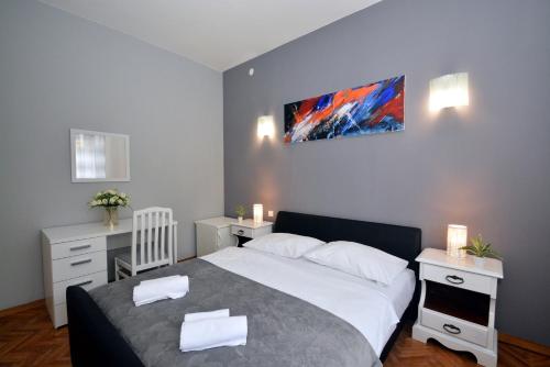 Posteľ alebo postele v izbe v ubytovaní Guesthouse Kamen Kuća