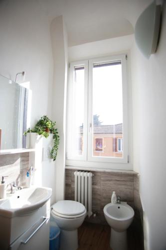 Koupelna v ubytování Casa Viorica