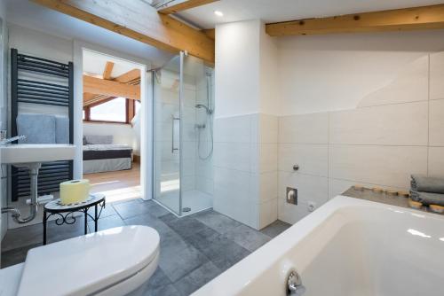 Kúpeľňa v ubytovaní Alpinloft Tirol