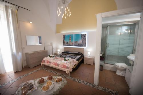 Koupelna v ubytování B&B Mamma Splendora
