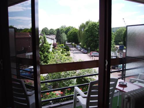 Balkoni atau teres di Marx Motel