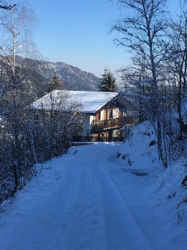 Gold Cave casa vacanze relax nel bosco appartamenti през зимата