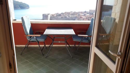 Balkón alebo terasa v ubytovaní Dubrovnik Sea View Apartment