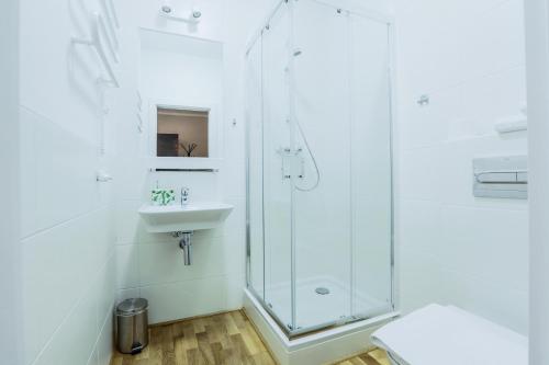 Et badeværelse på B&B Kraszewskiego3A