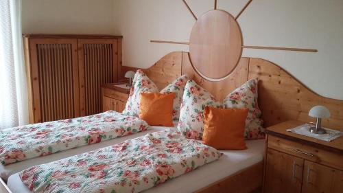 Postel nebo postele na pokoji v ubytování Müllnerhaus