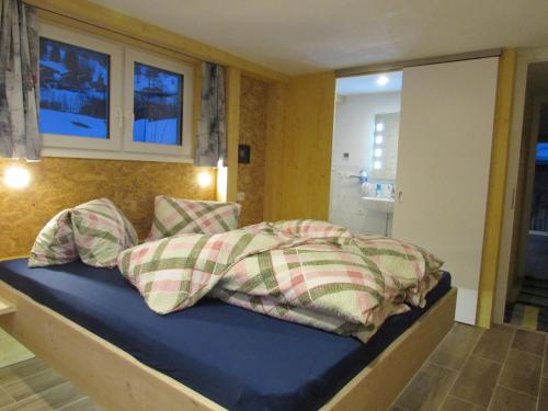 Postel nebo postele na pokoji v ubytování Haus Mittagspitze