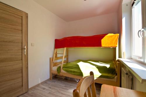 Postel nebo postele na pokoji v ubytování Luna