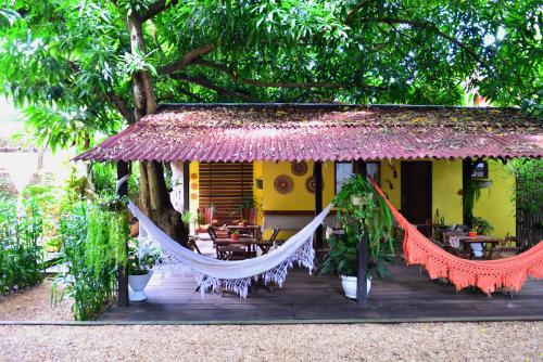 Zahrada ubytování Pousada Sombra do Cajueiro