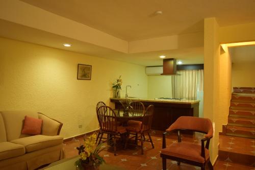 Posezení v ubytování Hotel Valles