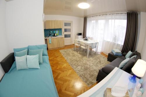 Posezení v ubytování Apartament na Gdyńskiej