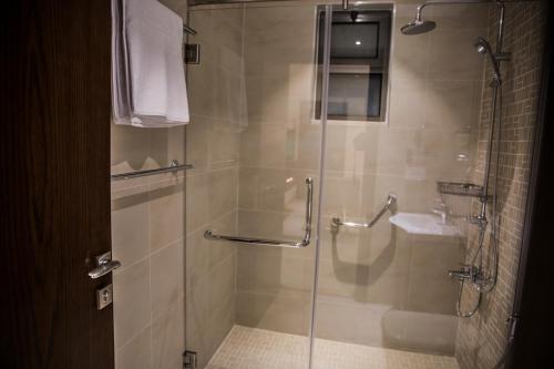 Koupelna v ubytování Naylover Hotel Suites