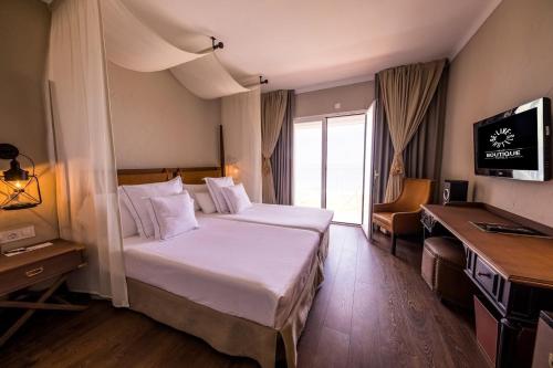 Postel nebo postele na pokoji v ubytování Be Live Adults Only La Cala Boutique Hotel