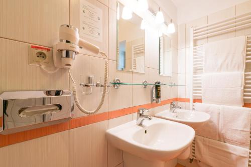
Kúpeľňa v ubytovaní Kúria Beckov - Penzión
