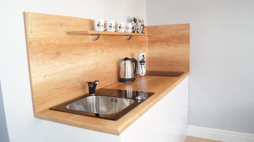 Kuchyňa alebo kuchynka v ubytovaní Novitas Apartments