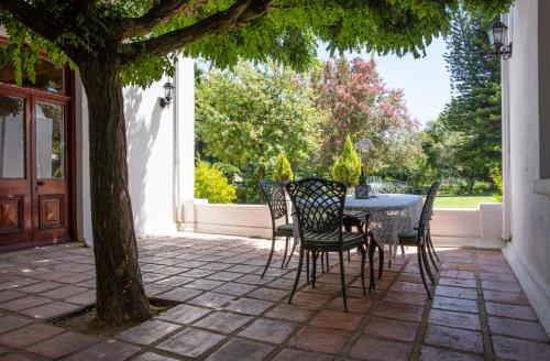 Jardín al aire libre en Andreas Country House