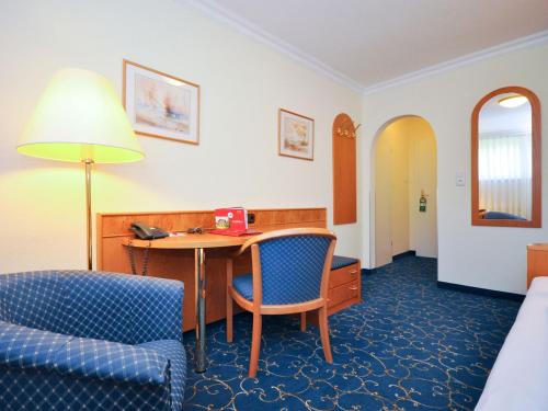 Χώρος καθιστικού στο Hotel Quellenhof