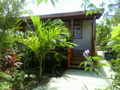 Ein Garten an der Unterkunft The Pool House