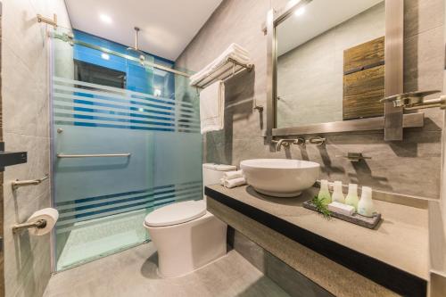 Koupelna v ubytování Matian Hotel Boutique