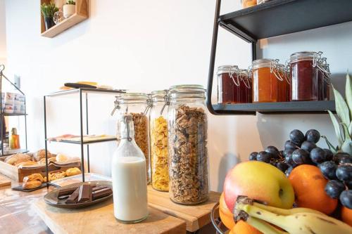 Mad på bed and breakfast-stedet eller i nærheden