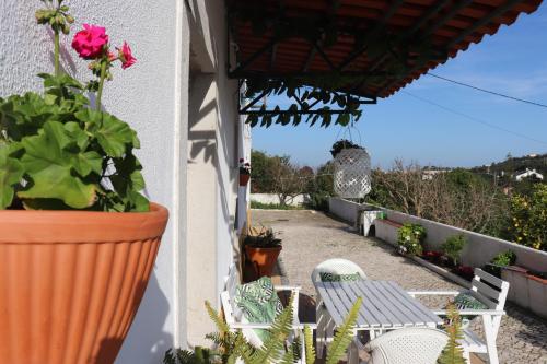 Ein Balkon oder eine Terrasse in der Unterkunft Casa da Ti Bia