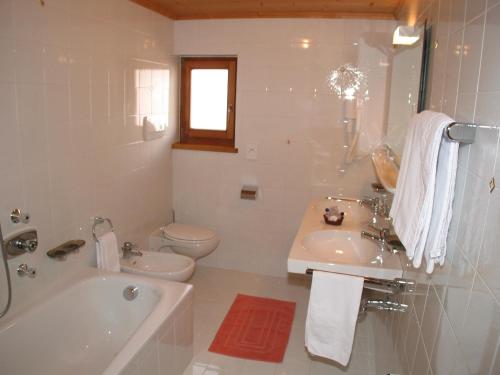 Koupelna v ubytování Hotel Talblick