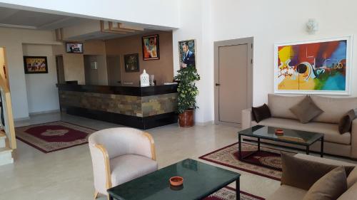 Un lugar para sentarse en Hotel Al Mamoun
