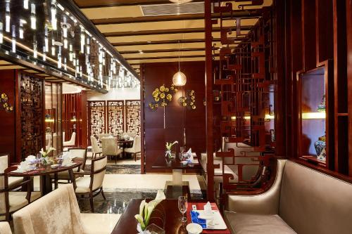 Χώρος καθιστικού στο Wyndham Jingzhou