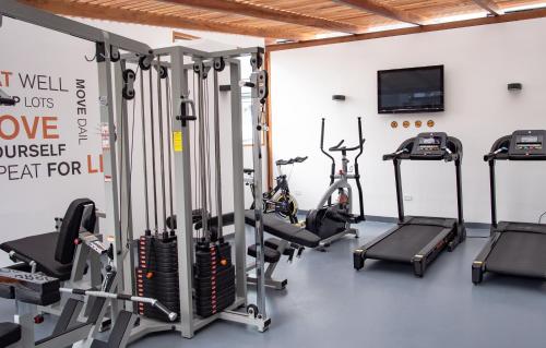 Fitnesscenter och/eller fitnessfaciliteter på Hotel Finlandia