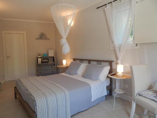 Postel nebo postele na pokoji v ubytování B&B Piè del Castello