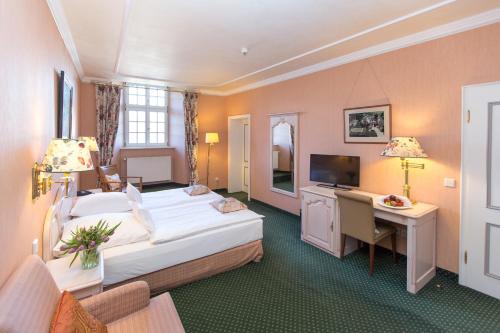 伊瑟爾堡的住宿－瓦賽博格安霍爾特羅曼蒂克酒店，相簿中的一張相片