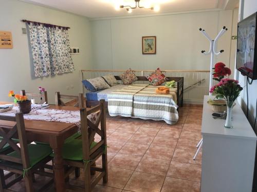 Χώρος καθιστικού στο Virgen del Valle Apart Tucumán - cocheras privadas