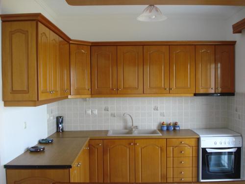Кухня или мини-кухня в Villa Lagosta
