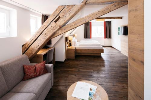 Posezení v ubytování Hotel Gasthof Lamm