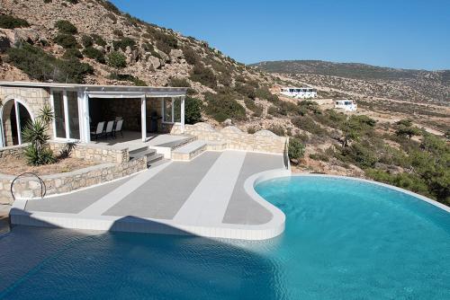 Πισίνα στο ή κοντά στο EVILIA LUXURY VILLA