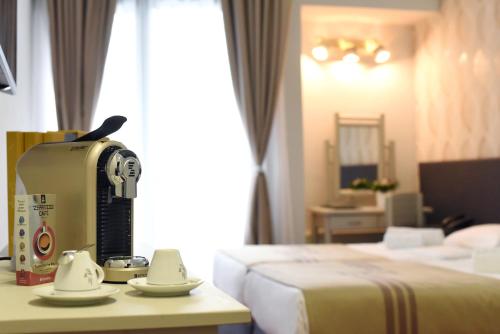 Postel nebo postele na pokoji v ubytování Zepter Hotel Vrnjacka Banja, member of Zepter Hotels