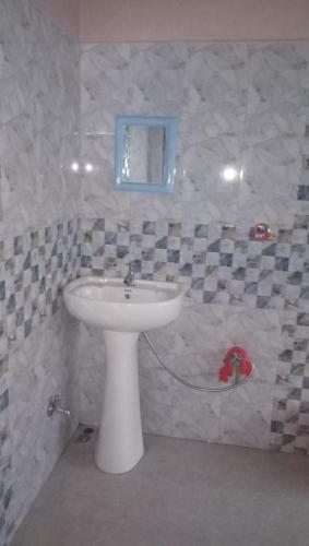 Ένα μπάνιο στο Vamoose Sinkawli Homestay