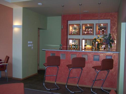 The lounge or bar area at HOSTEL SUCHY BÓR