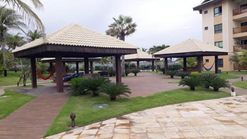 Taman di luar VG Sun Cumbuco Apto