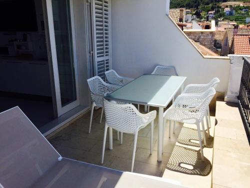 Μπαλκόνι ή βεράντα στο Villa Riva, Vis