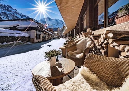 Kış mevsiminde Alpine Hotel Wengen -former Sunstar Wengen-