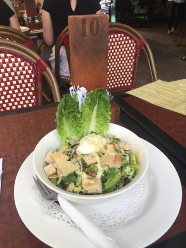 a bowl of food on a plate on a table at Royal Albert Hotel in Brisbane