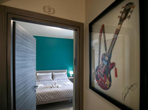 Letto o letti in una camera di La Madonnina